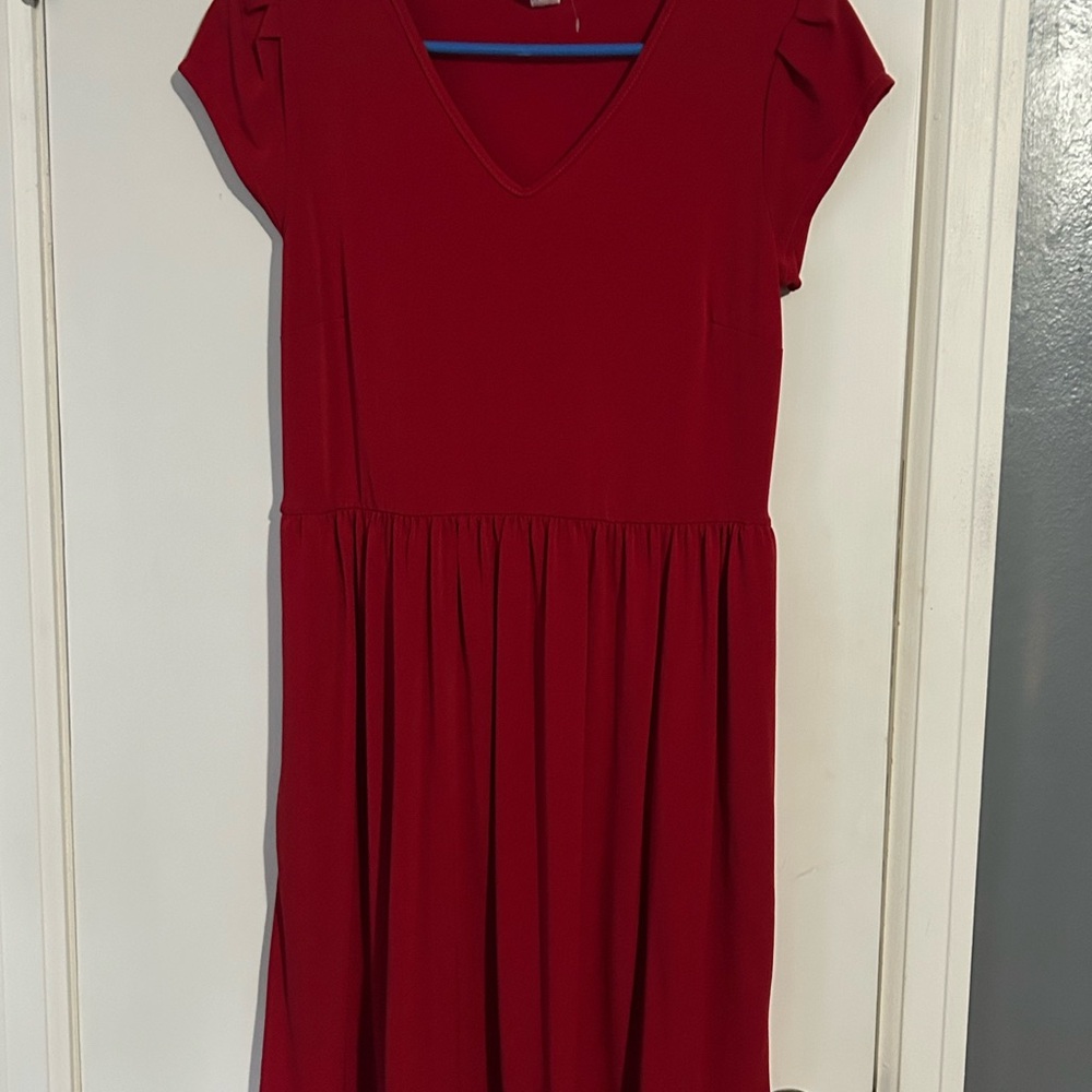 Honey and Lace Red Dress